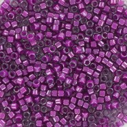 Miyuki delica beads 11/0 - Fuchsia lined luster crystal DB-281